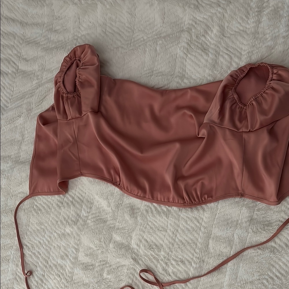 Perfect Pink Cropped Blouse - Picture 5 of 13